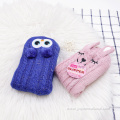 3D cartoon wool knitted socks